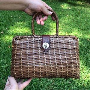 Vintage Whicker Purse